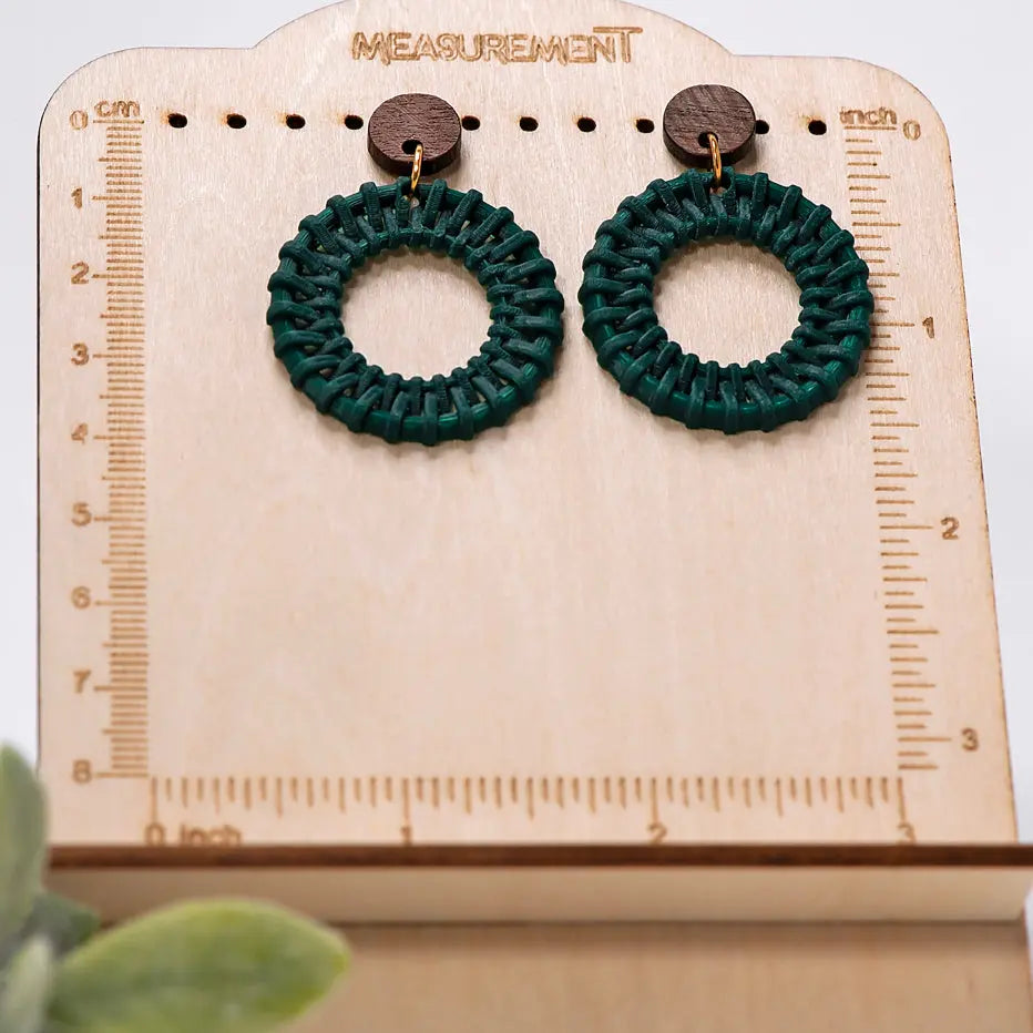 Faithfully Woven Earrings Glory Craft Company