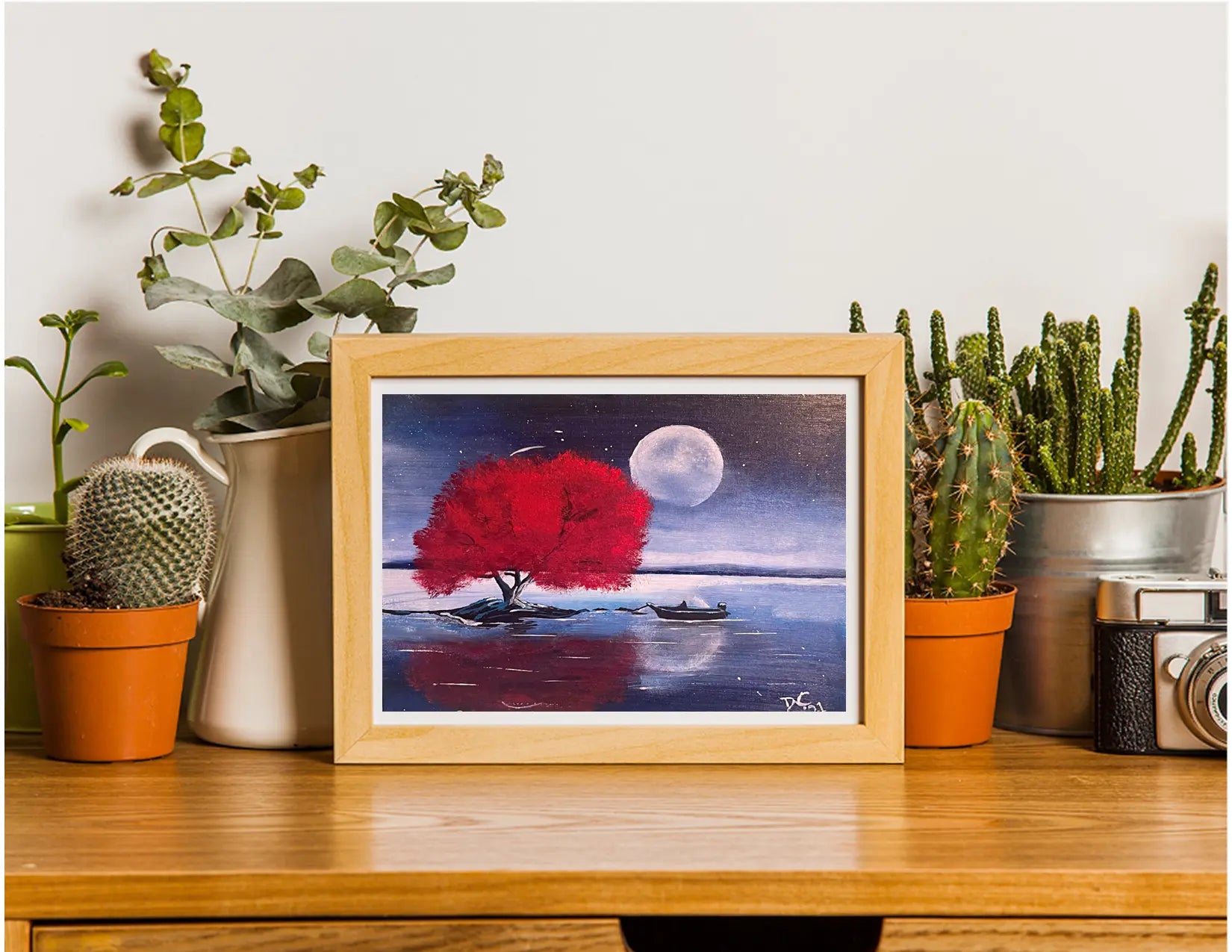 Dreamy Red Tree Glory Craft Company